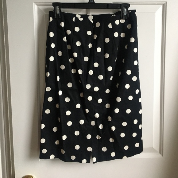 Ann Taylor Polka Dot Skirt - Picture 2 of 3